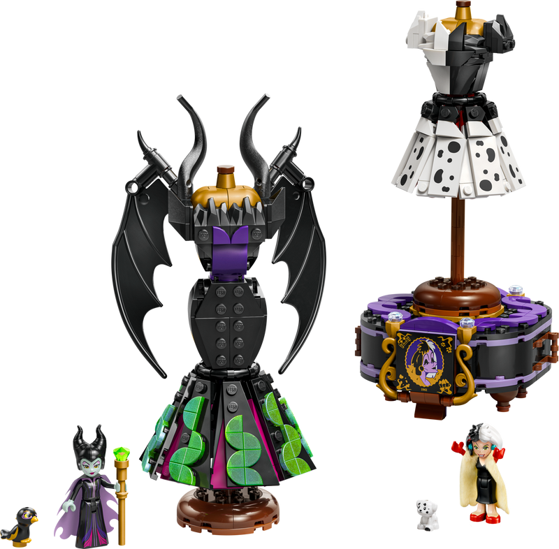 LEGO Disney Maleficent's and Cruella De Vil's Dresses (43262-1)