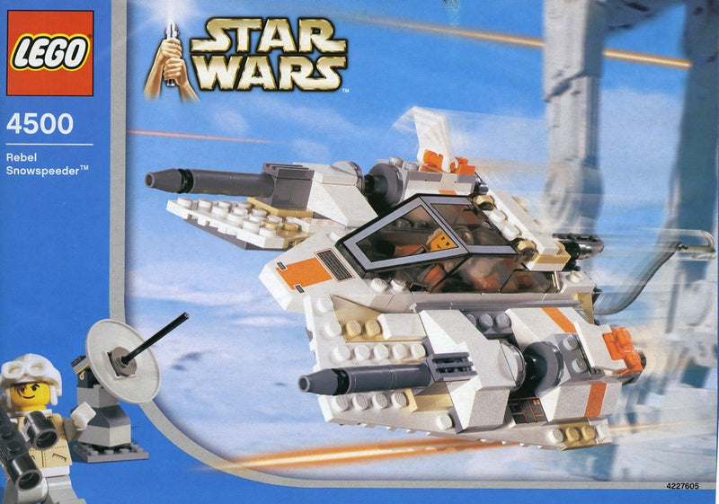 LEGO Star Wars Rebel Snowspeeder (redesign), Blue box (4500-1)