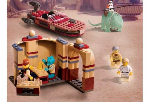 LEGO Star Wars Mos Eisley Cantina, Original Trilogy Edition box (4501-2)