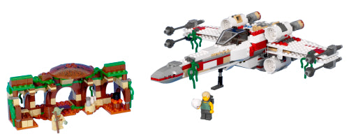 LEGO Star Wars X-wing Fighter (Dagobah), Original Trilogy Edition box (4502-2)