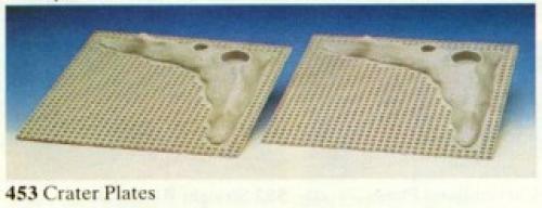 LEGO Space Two Crater Plates (453-1)