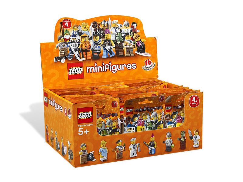 LEGO Collectible Minifigures Minifigure, Series 4 (Box of 60) (4614586-1)