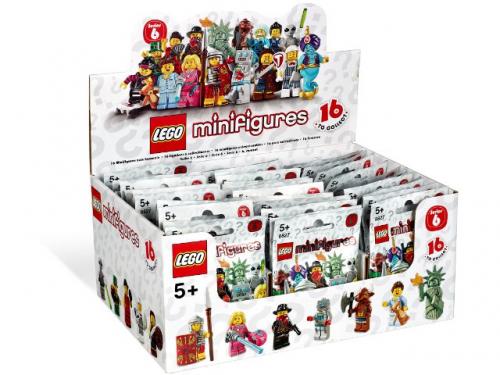LEGO Collectible Minifigures Minifigure, Series 6 (Box of 60) (4648586-1)