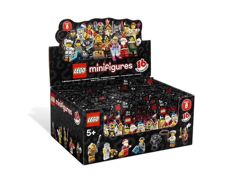 LEGO Collectible Minifigures Minifigure, Series 8 (Box of 60) (4648593-1)