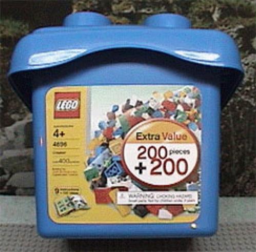 LEGO Creator Extra Value Bucket 200 pieces + 200 (4696-1)