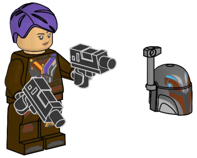 LEGO Star Wars Sabine Wren paper bag (472407-1)