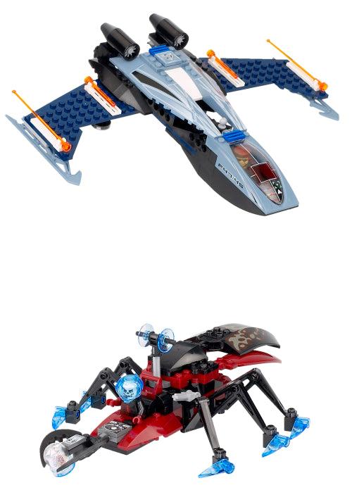 LEGO Alpha Team Blue Eagle vs. Snow Crawler (4745-1)