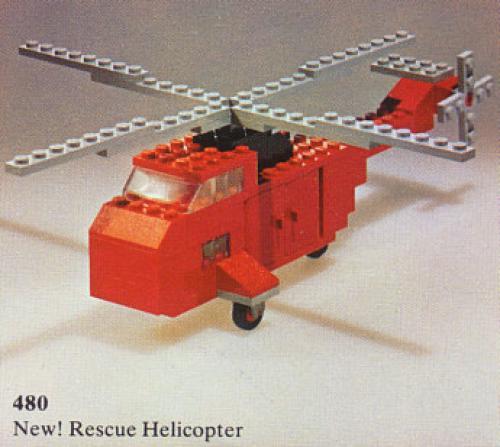 LEGO LEGOLAND Rescue Helicopter (480-1)