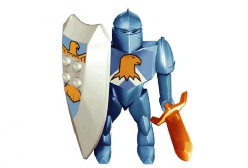 LEGO Castle Plastic Figure - Jayko (Nestlé Promotional) polybag (4944-1)