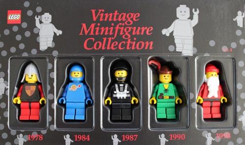 LEGO Collectible Minifigures Vintage Minifigure Collection Vol. 4 {2012 Edition} (5000440-1)