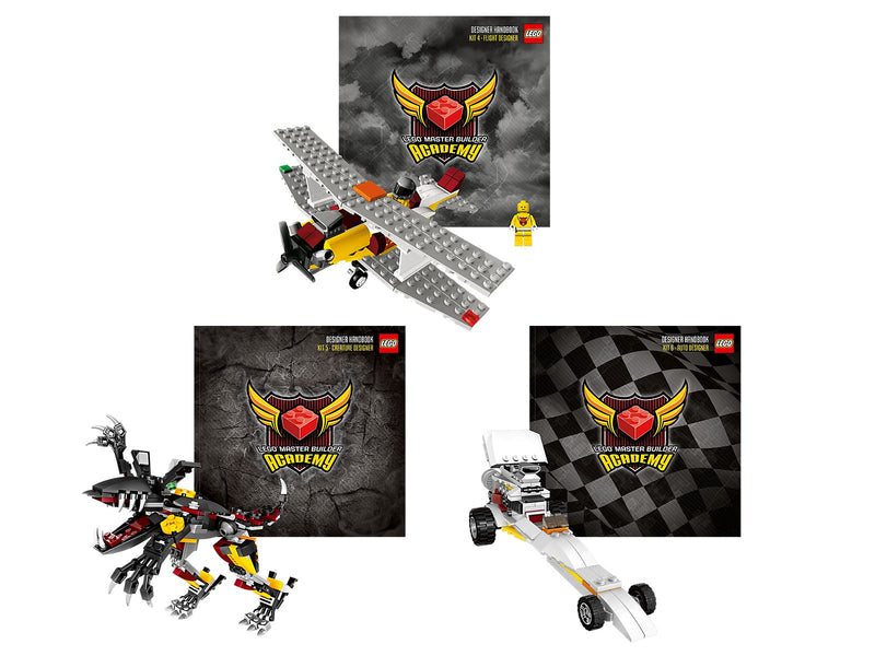 LEGO Master Builder Academy MBA Kits 4 - 6 (5001273-1)