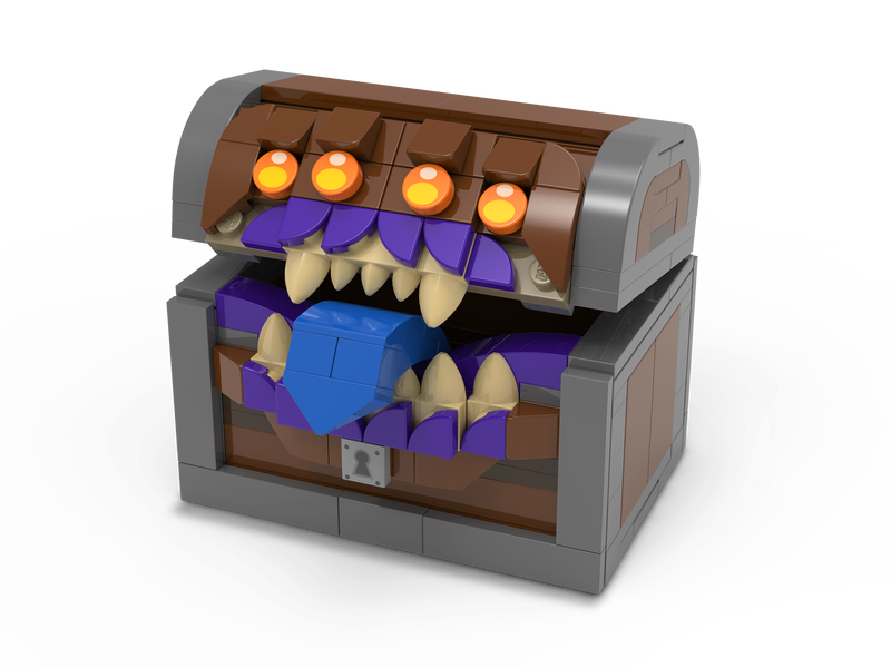 LEGO Promotional Dungeons & Dragons Mimic Dice Box (5008325-1)