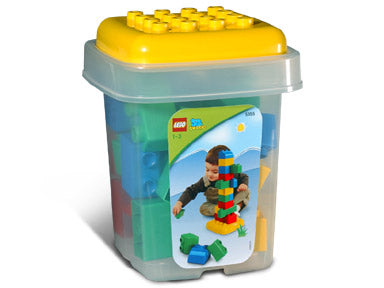 LEGO Quatro Small Quatro Bucket - 20 extra large bricks (5355-1)