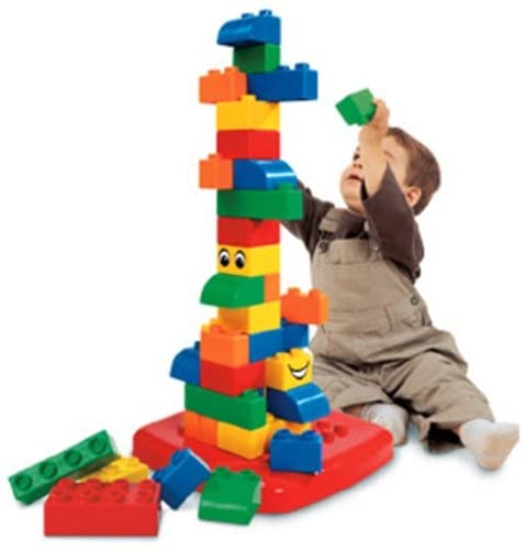 LEGO Quatro Medium Quatro Bucket - 50 Extra Large Bricks (5356-1)
