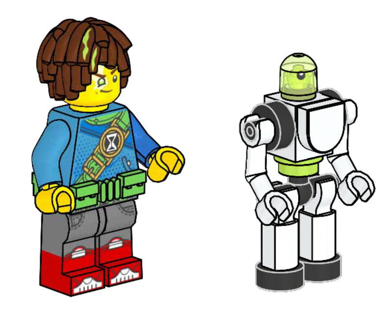 LEGO DREAMZzz Mateo and Z-Blob paper bag (552301-1)