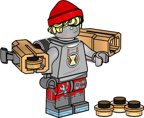 LEGO DREAMZzz Cooper with Double Shooter paper bag (552405-1)
