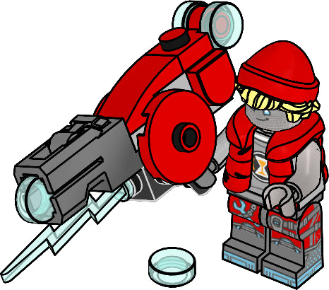 LEGO DREAMZzz Cooper with Giga-Shooter paper bag (552501-1)