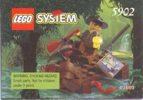 LEGO Adventurers River Raft polybag (5902-1)