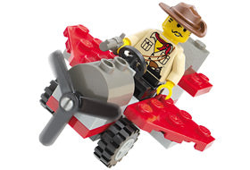 LEGO Adventurers Johnny Thunder's Plane (5911-1)