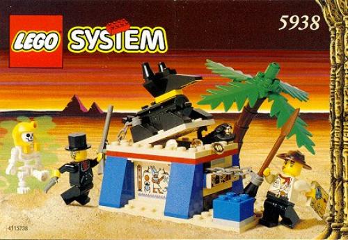 LEGO Adventurers Oasis Ambush - German Edition with Audio Tape (5938-2)