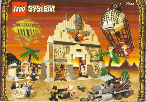 LEGO Adventurers Pharaoh's Forbidden Ruins (5988-1)