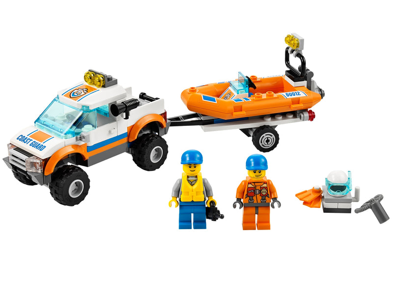 LEGO Town 4x4 & Diving Boat (60012-1) LEGO