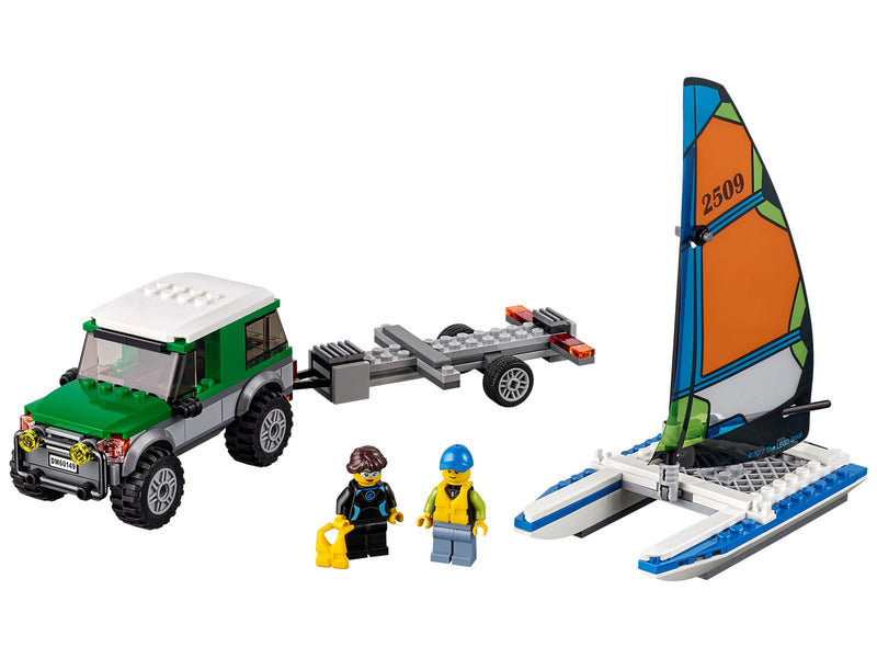 LEGO Town 4×4 with Catamaran (60149-1) LEGO