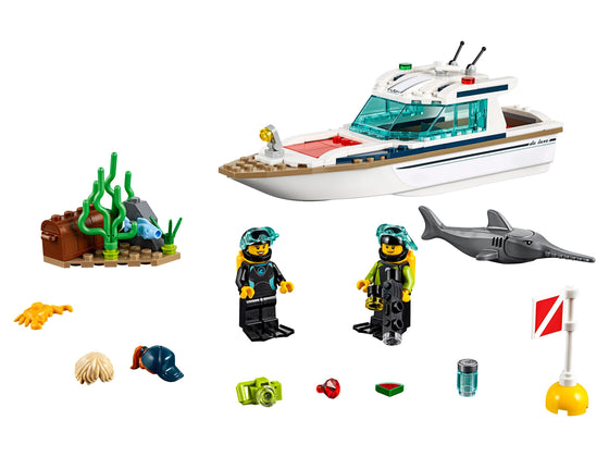 LEGO Town Diving Yacht (60221-1) LEGO