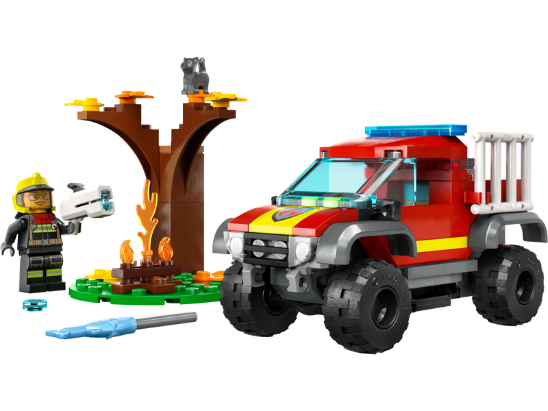 LEGO Town 4x4 Fire Truck Rescue (60393-1)