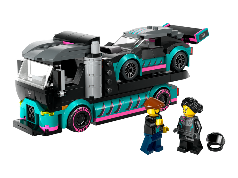 LEGO Town Race Car and Car Carrier Truck (60406-1)