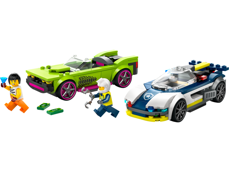 LEGO Town Police Car and Muscle Car Chase (60415-1)