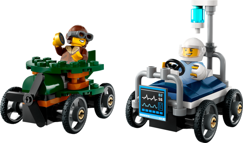 LEGO Town Airplane vs. Hospital Bed (60459-1)