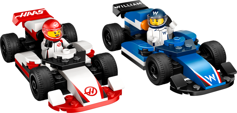 LEGO Town F1 Williams Racing & Haas F1 Race Cars (60464-1)