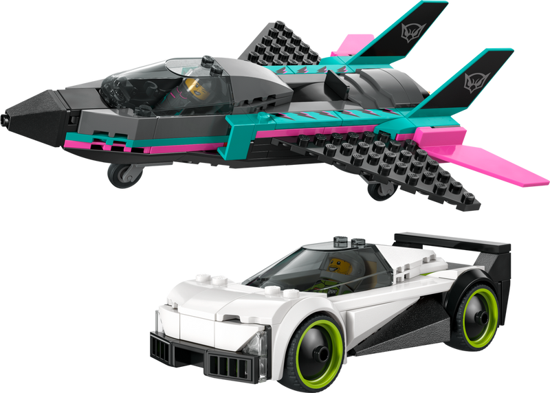 LEGO Town Jet vs. Car (60489-1)