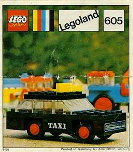 LEGO LEGOLAND Taxi (605-2)