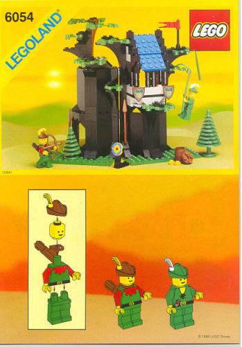 LEGO Castle Forestmen's Hideout (6054-1)