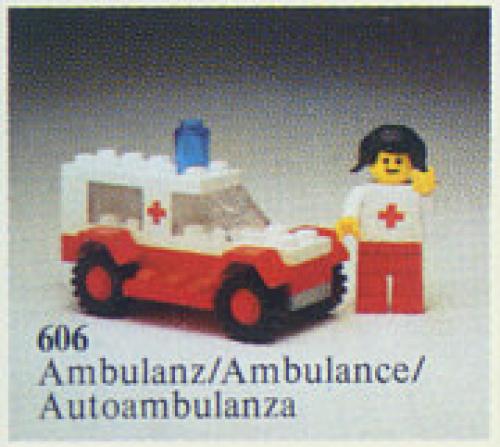 LEGO Town Ambulance (606-1)