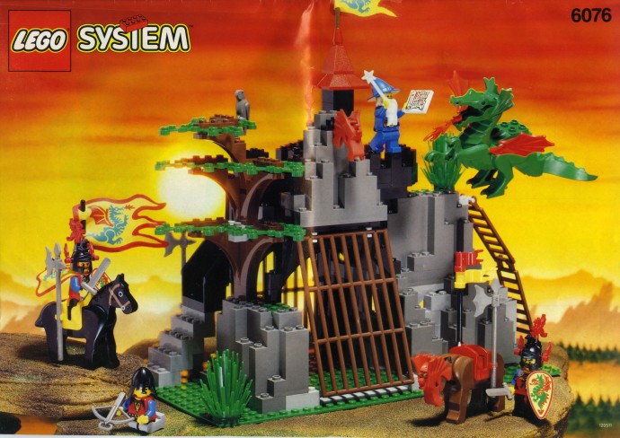 LEGO Castle Dark Dragon's Den (6076-1)