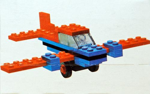 LEGO LEGOLAND Aeroplane (609-1)