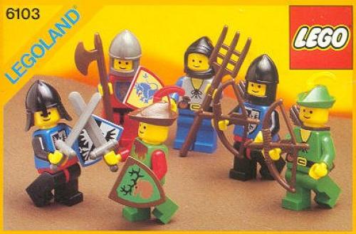 LEGO Castle Castle Mini Figures (6103-1)