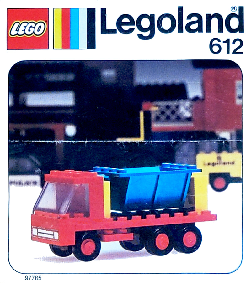LEGO LEGOLAND Tipper Truck (612-1)