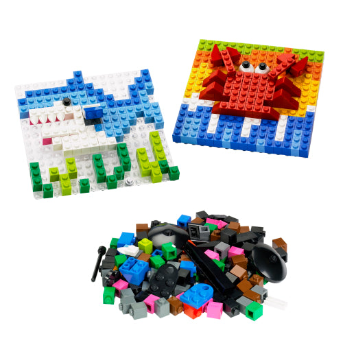 LEGO Sculptures A World of LEGO Mosaic 9 in 1 (6163-1)