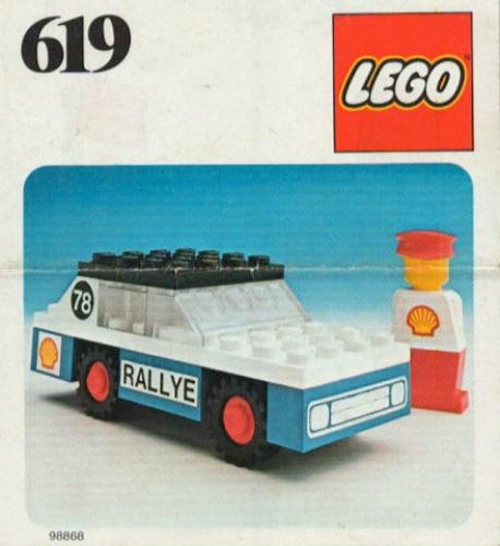 LEGO LEGOLAND Rally Car (619-1)