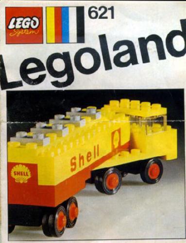 LEGO LEGOLAND Shell Tanker Truck (621-2)