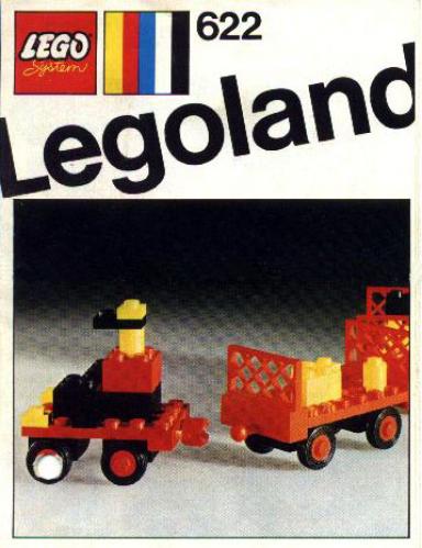 LEGO LEGOLAND Baggage Carts (622-2)