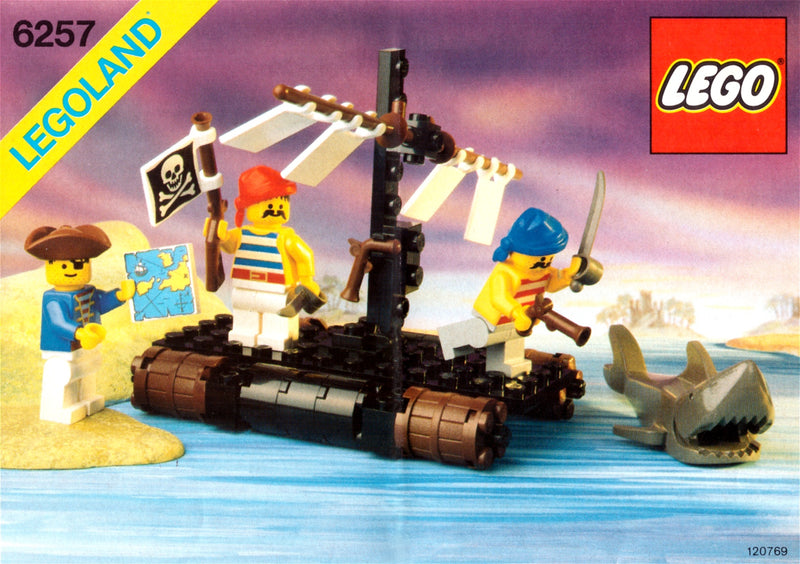 LEGO Pirates Castaway's Raft (6257-1)