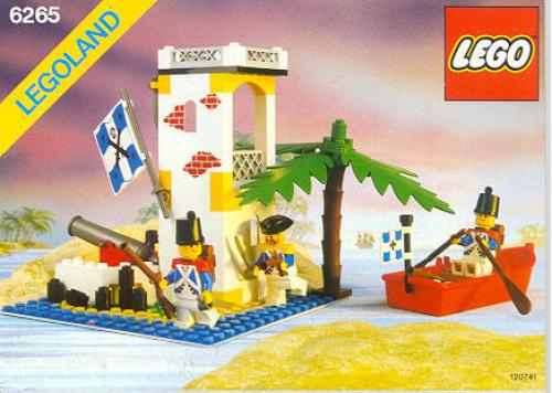 LEGO Pirates Sabre Island Bonus Offer with LEGO Backpack (6265-2)