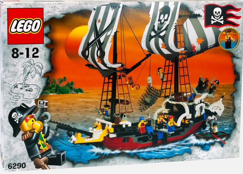 LEGO Pirates Pirate Battle Ship {Red Beard Runner Reissue} (6290-1)