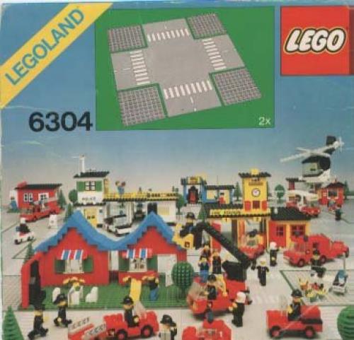 LEGO Town Cross Roads Plates (6304-1)