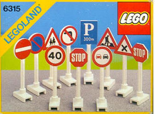 LEGO Town Road Signs (6315-1)